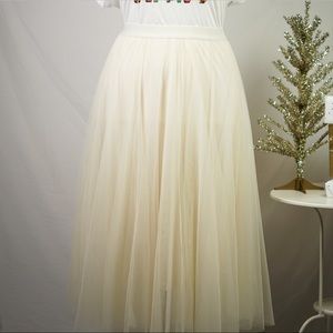 NEW!! Tulle Midi Skirt